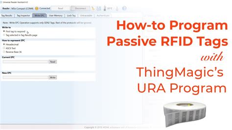 programming rfid tag|how to encode rfid tags.